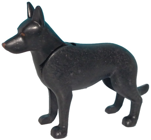 Playmobil figur hund dobermann - playmobil,