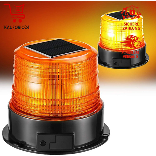 Led rundumleuchte akku gelb - akku,