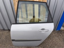 Renault Megane Scenic JM Tür Hinten Links Komplett TED69 Silber