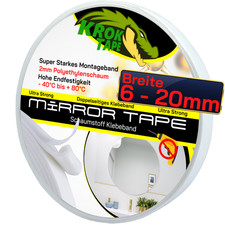 Doppelseitiges Klebeband Extra Stark Spiegel Montageklebeband PE Schaumstoff