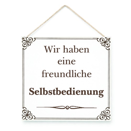 Selbstbedienung schild mit - selbstbedienung,