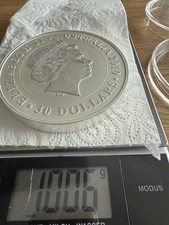1 kg Silbermünze aus