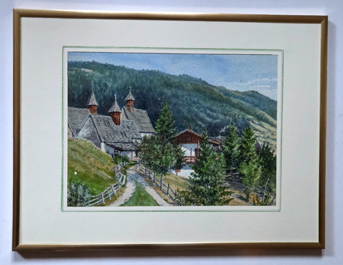 Aquarell gouache drei - aquarell,