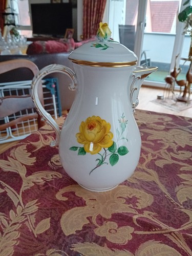 Meissen große kaffeekanne - meissen,