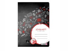 3 Schulhefte Heft A4 Lineatur