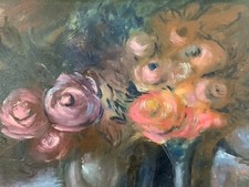 ölgemälde blumen stillleben - ÖlgemÄlde,