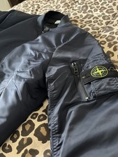 Stone Island Bomberjacke Blau