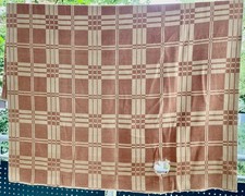 Vintage Decke 175 cm x 143 cm