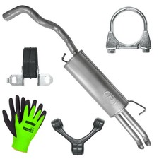 Auspuff Endtopf Endschaldämpfer für VW Golf 4 Kombi 1.9 TDI (1997-2006)