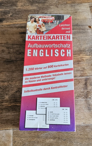 Karteikarten aufbauwortschatz - karteikarten:,