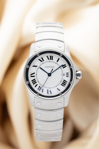 Cartier santos rondo - santos, quarz