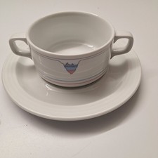 Thomas/ Rosenthal 12 Stück Suppentassen mit Unterteller Hotelware