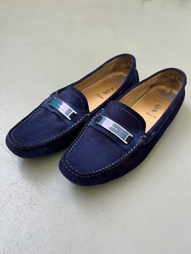 Prada schuhe mokassins blau - mokassins, gr
