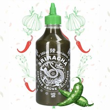 Sriracha Green Chilli Sauce 500ml Asiatische Scharfe grüne Chilisauce 