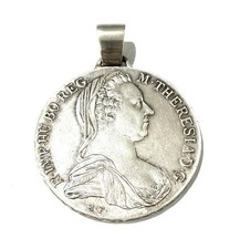 833/- Silber Münz-Anhänger
