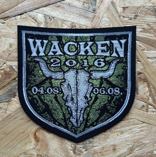 Wacken 2016 patch aufnäher - 2016,