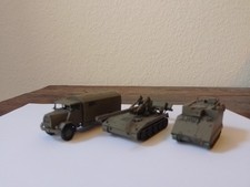 Roco 1:87 3x Bundeswehr Modelle M110 M577 MAN 630 Koffer gesupert