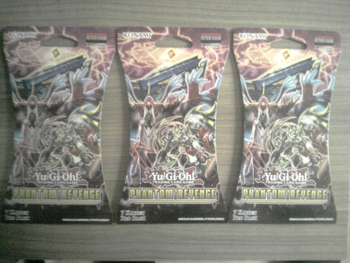 3x booster phantom - yu-gi-oh!,