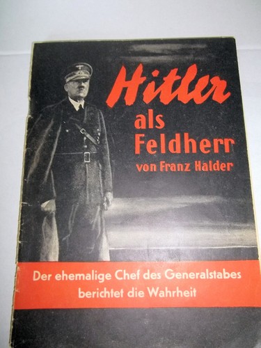 Hitler als feldherr - hitler,