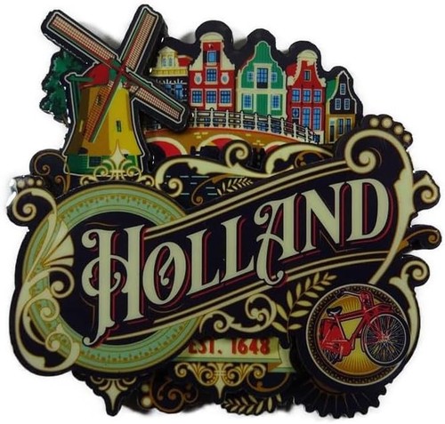 Souvenir magnet holland - souvenir, x