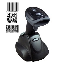 Funk Barcodescanner Cino A670BT USB 1D + 2D QR Code Datamatrix bis zu 100m weit