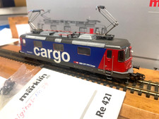 MÄRKLIN HO E-Lok Re 4/4 SBB Cargo in Metall nr. 37345 in OVP Digital neuwertig -