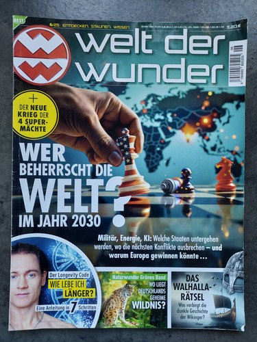 Welt der wunder zeitschrift - wunder,