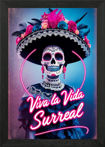 Buntes catrina dekor - catrina,