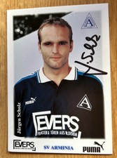 JÜRGEN SCHOLZ - SV ARMINIA HANNOVER - Autogrammkarte - original signiert