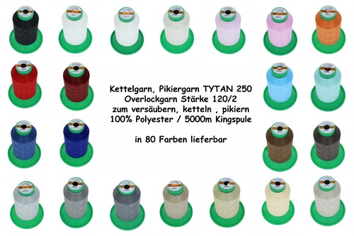 Nähgarn overlockgarn - 12,