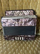 Hohner Lilliput Knopfakkordeon C/F Harmonika Club Diatonic Buttonbox