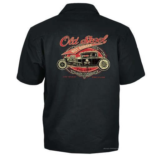 Hot rod hemd auto - hemd, worker-shirt