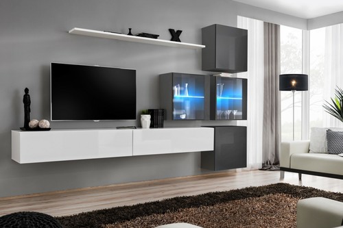 Anbauwand wohnwand schrankwand - anbauwand,