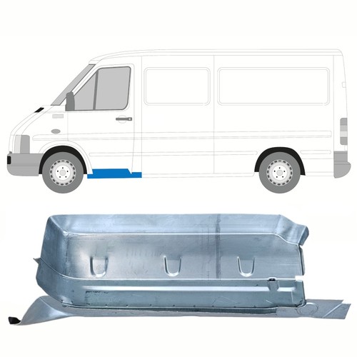 Reparaturblech vorderer tritt - reparaturblech,