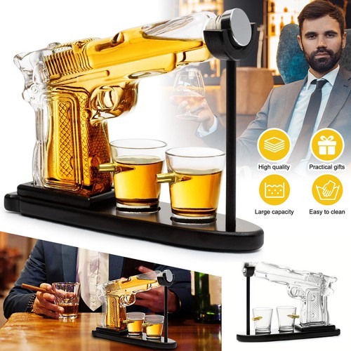 Premium whiskey dekanter set - premium,