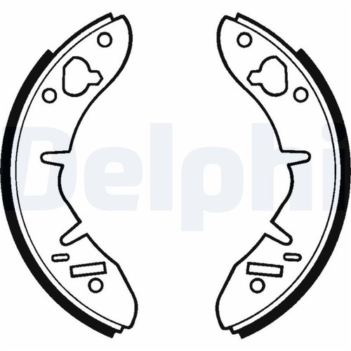 Delphi bremsbacken hinten - delphi,