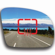 Blau Spiegelglas Rechts