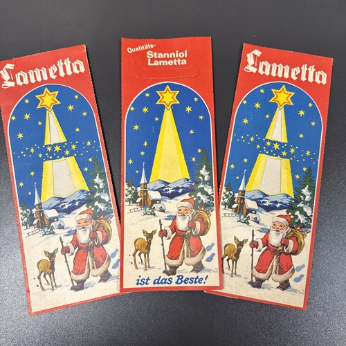 Altes stanniol lametta silber - altes,