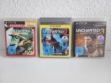 Uncharted 1 - 3 Die Komplette Trilogie PS3 - Sehr guter zustand mit Anleitung 