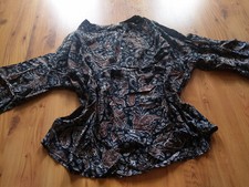 H&M Bluse Ballonärmel Blumen