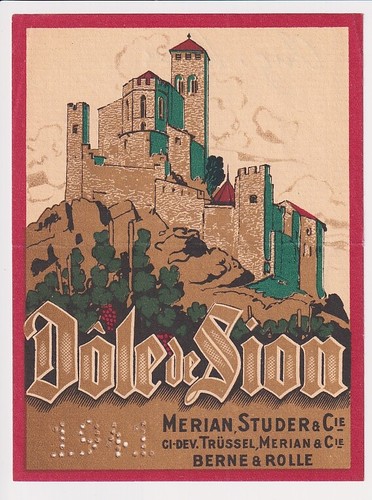 Weinetikett dole sion - de,