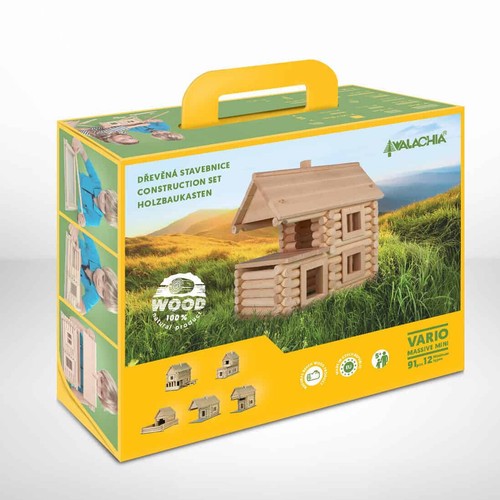 Holzbaukasten vario koffer - vario, 91