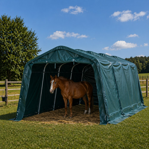 Pferdezelt weidezelt 3x6 m - pferdezelt,
