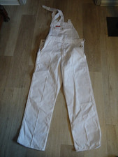 Kansas LUXE, weiße Latzhose