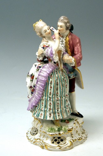 Meissen figur liebes paar - figur,