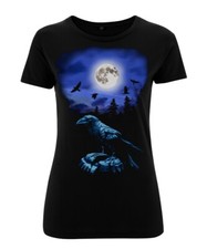 Ladyshirt "RAVEN" Rabe Krähe