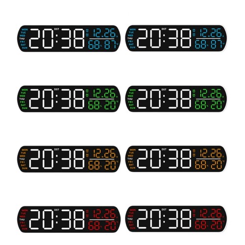 Large digital wall clock - wall,