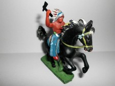 ddr indianer Pferd Nr. 310 mit Reiter 073 Tashunka Witko aus Sammlung