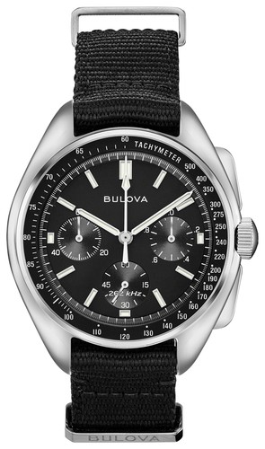 Bulova lunar pilot schwarz - pilot,