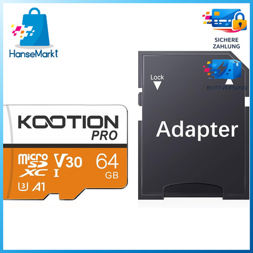 Micro karte 64gb - uhs-i, u3